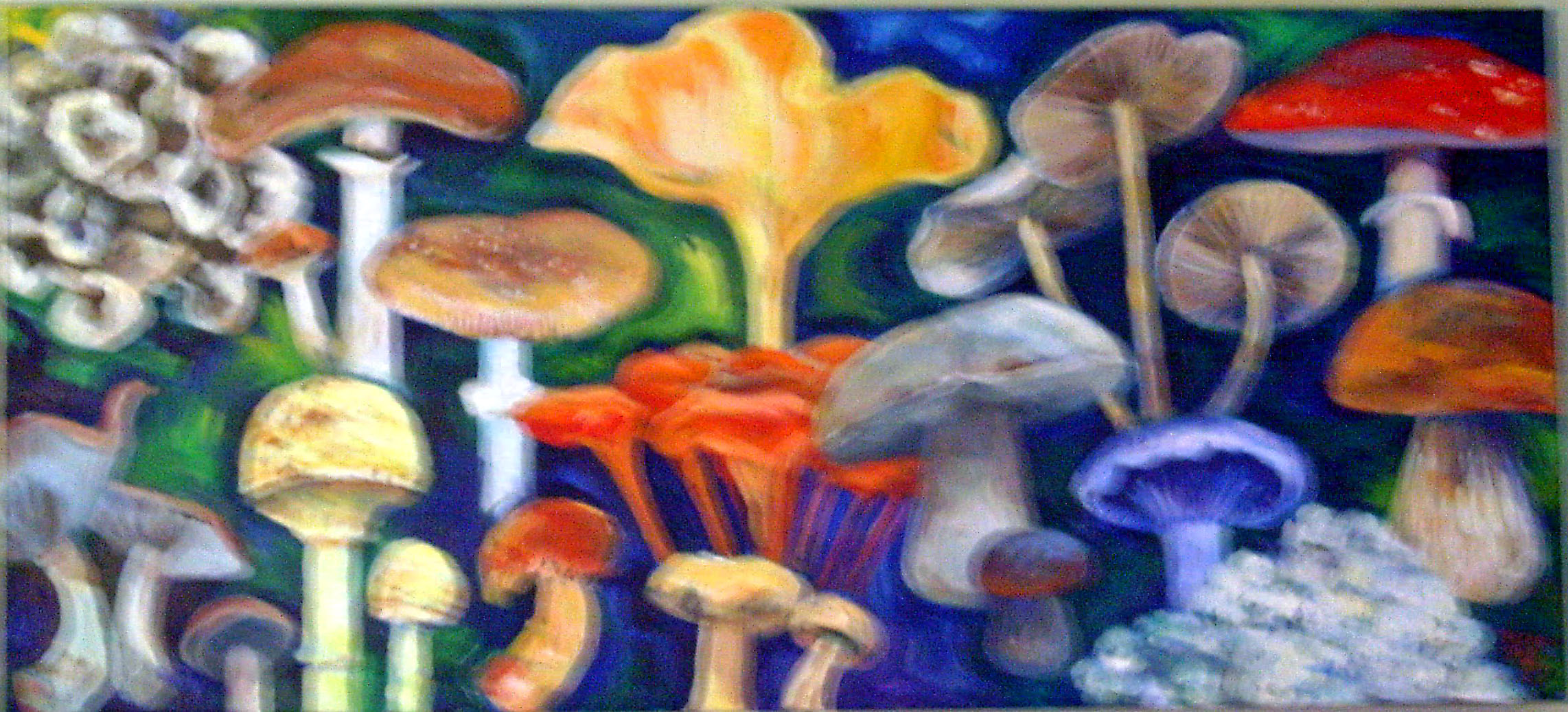 Mushroom Painting